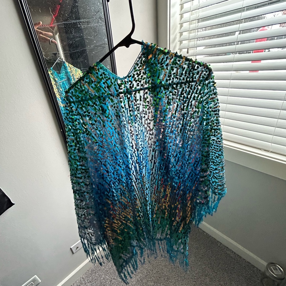 the Lumi Shop Sequin Cartigan